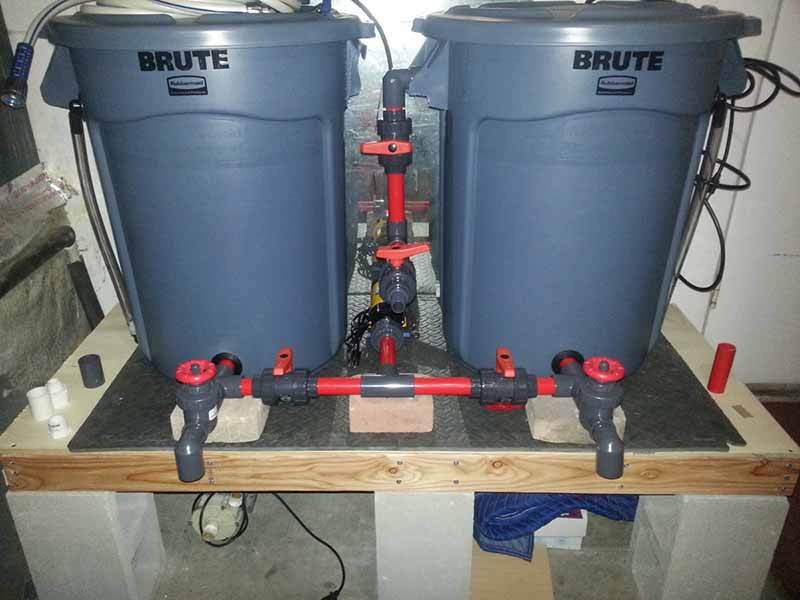 Saltwater Mixing Station
